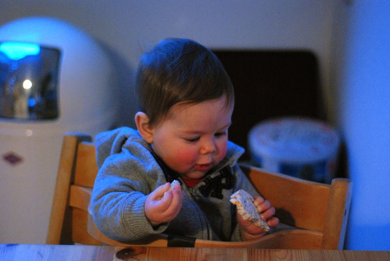 Hugo and the rice cake