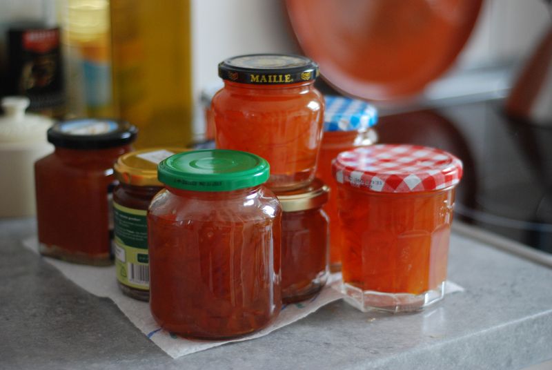 Sour orange marmalade