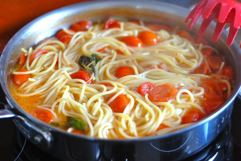 Martha's reduction spaghetti