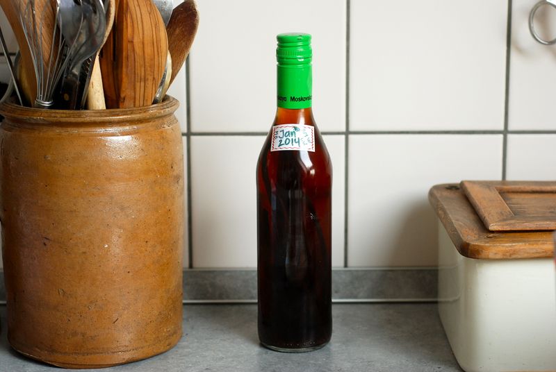 Homemade vanilla extract