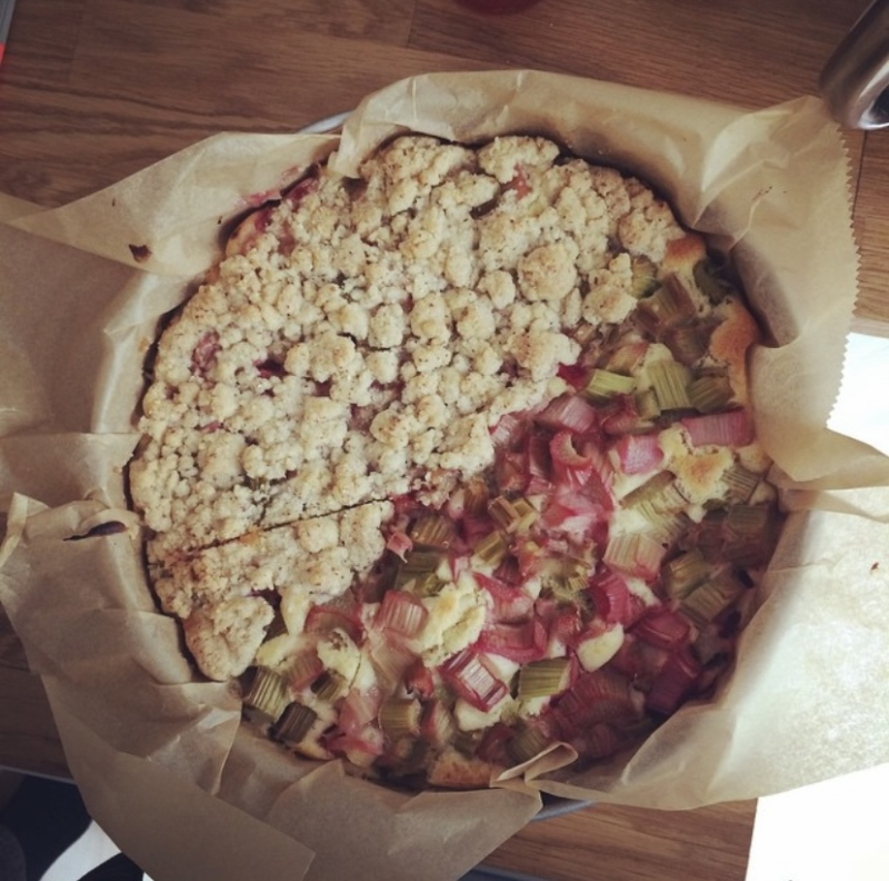 Rhabarberkuchen