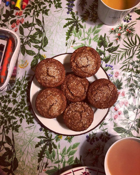Genevieve Ko's Whole-Grain Banana Yogurt Muffins