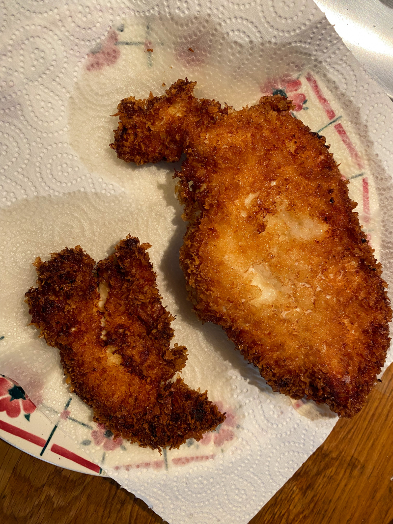 Emma Laperruque's Chicken Schnitzel